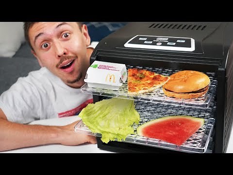 Dehydrate unusual foods