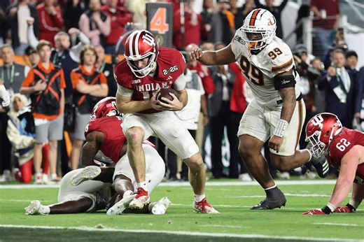 Fernando Mendoza’s run joins list of college football’s best national championship plays
