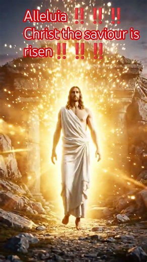 Alleluia ‼️‼️‼️ Jesus our Lord is Risen‼️‼️‼️....#viral #shorts #jesus #easter #resurrection