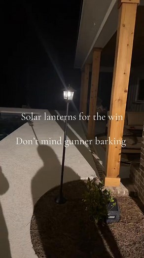 Solar-powered post light that delivers warm glow, weatherproof durability, and easy install ✨ | Gardinea