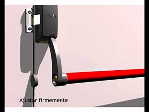 Dispositivo Antipánico Línea Push ART 290 Hoja Doble