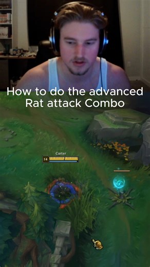 Carter on Instagram: "Rat attack Combo #leagueoflegends"