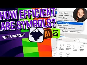 Comparing Symbols in Illustrator, Inkscape, Affinity – Part 2: Inkscape