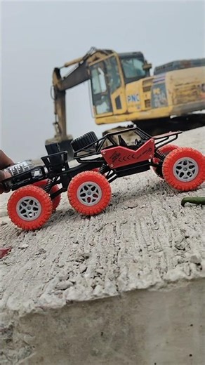 Remote Rc Big Rock Crawler 6X4 Alloy Material Power Full Moster Unboxing