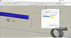 徕卡点云处理软件Cyclone取管道中心线