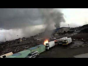 Escaping Japanese Tsunami VERY CLOSE to death