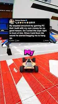 My stepdad smashed my gaming PC, so I called the cops. When I told them his secret, he froze.