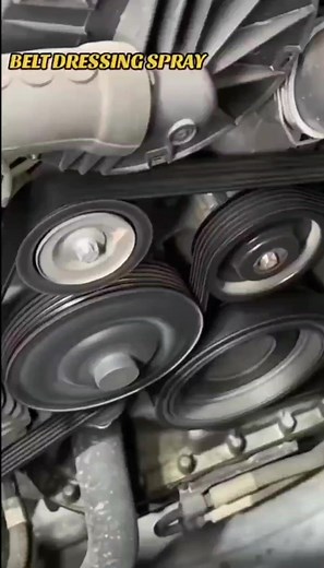 Belt Dressing Spray for Engine Maintenance