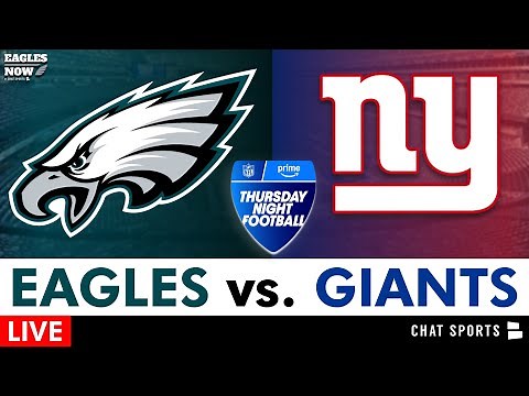 Eagles vs. Giants Live Streaming Scoreboard, Play-By-Play, Highlights, Stats, Box Score; NFL Week 6