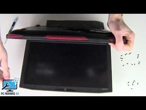 Acer Predator 17x Disassembly / RAM Upgrade, Removal Video - Gaming Laptop