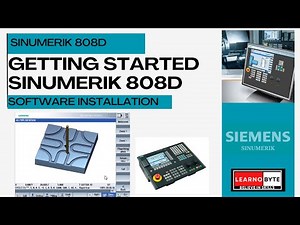 SIEMENS SINUMERIK 808D software installation | Getting started