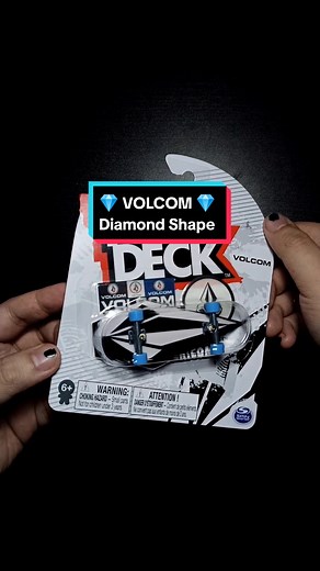 Rare Volcom Diamond Shape Tech Deck Unboxing and Collection | Fingerboarding Fun!