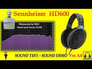SENNHEISER HD 600 - SOUND DEMO, SOUND TEST