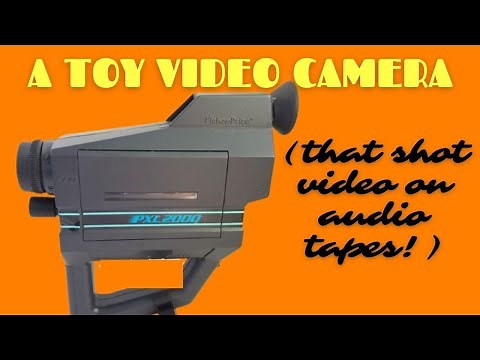 The Fisher Price PXL 2000 : Retro Tech Review : Video On Audio Tapes!