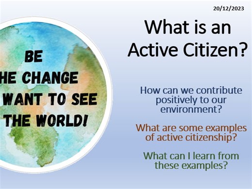 Year 7 citizenship 2: Active Citizenship | Teaching Resources