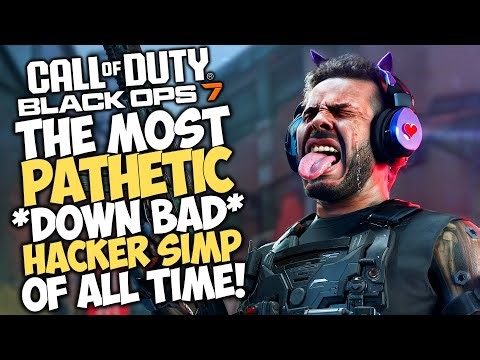The MOST PATHETIC *DOWN BAD* HACKER SIMP of ALL TIME!!
