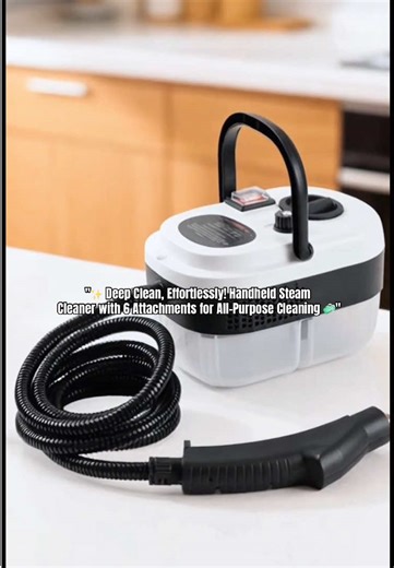 "🔥 Powerful Steam for a Fresh Clean! Portable 2500W Steamer for Home,...