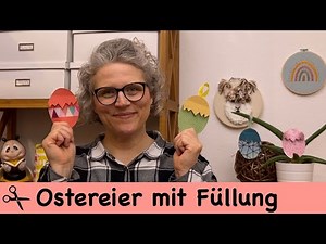 Sew Easter eggs with a secret compartment from fabric scraps / free sewing pattern