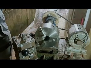 Homemade Lathe machine from scratch.
