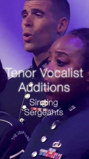 12K views · 180 reactions | TENOR AUDITION | The Singing Sergeants...
