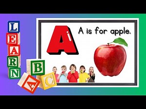 ABC Phonics Song | A is for Apple 🍎 | Learn Alphabet Sounds for Kids