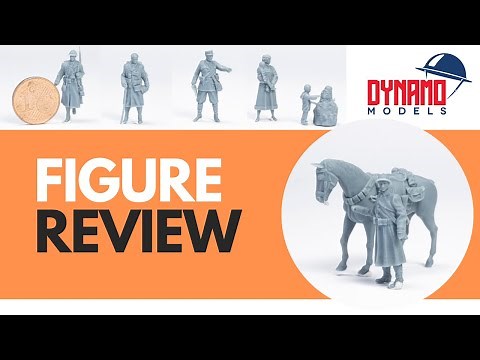 Review of Dynamo Models 1/72 scale figures