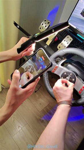 New Logitech G27 #steeringwheel #simracing #logitechg