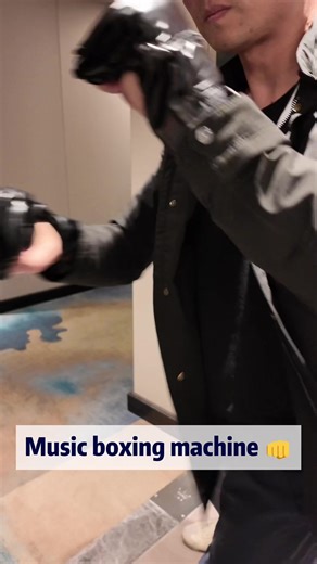 Smart Music Boxing Machine Wall Target with LED Lights