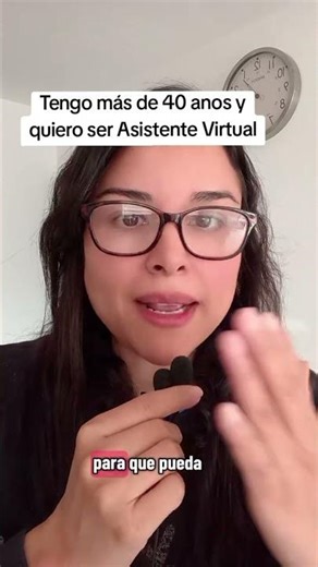 Tenés más de 40 años y querés ser asistente virtual? Sí podés. #shorts