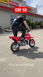 2022 Honda CRF 50 110 125 Size Comparison What Do #shorts #fbreels | Max's Moto Shop
