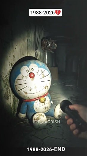 Doraemon 1988-2026 end 💔#doraemon #cartoon #ai #viralshorts