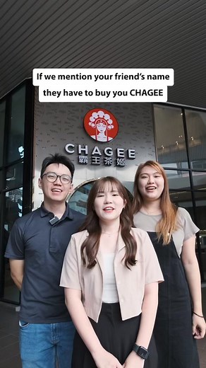 Tag Your Friend Challenge: Get a CHAGEE If Mentioned!