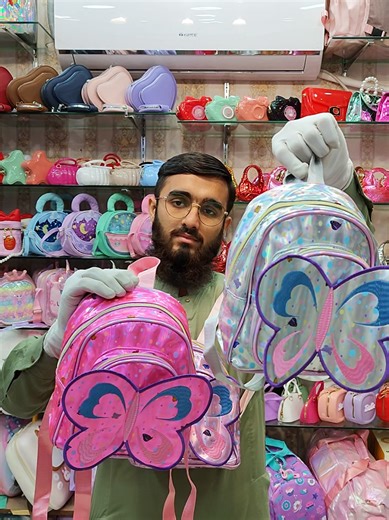 🦋 Butterfly 2 Zipps backpacks for Girls 🦋 Sale Offer Shop Now : www.minirainbow.com.pk All Pakistan COD Available #backpack #girlsbag #girlbackpack #foryou #trending