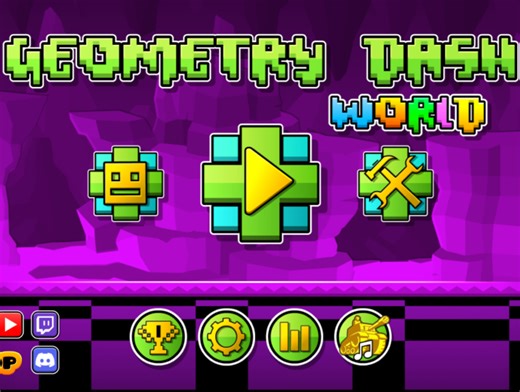 Geometry Dash World (几何冲刺：世界）全关卡通关合集