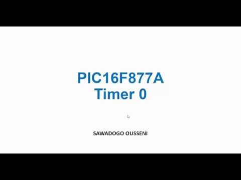 Fonctionnement du Timer 0 avec le PIC16F877A Partie 1