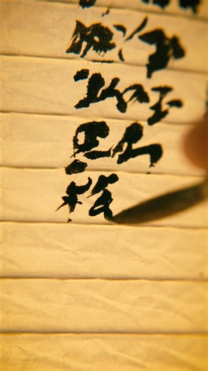 Customized my big IKEA lamp! with Japanese calligraphy!
