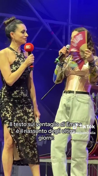 Emma Marrone: Ventaglio Iconico al RDS Summer Festival