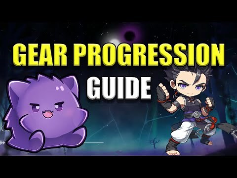 The ONLY Gear Progression Guide You Will Need In MapleStory!