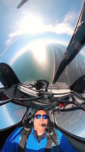 Looping a loop - Super Decathlon 8KCAB #aerobatics #loop #flying #aircraft #aviation