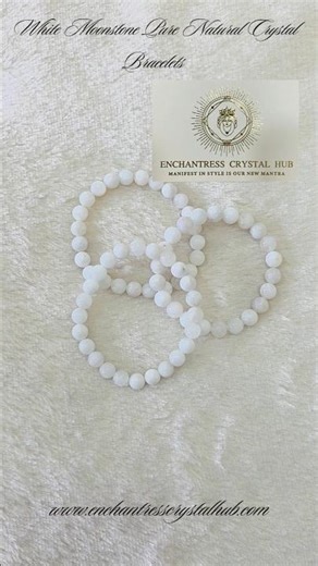Moonstone Pure Crystal Bracelets 🤍