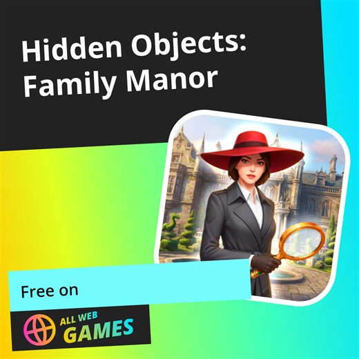Hidden Objects: Family Manor: Play Online For Free On AllWebGames