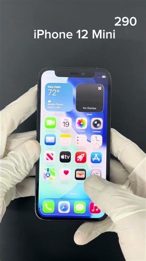 iPhone 12 Mini 64GB Black, Good, With Box, Code - 290 #smartphone