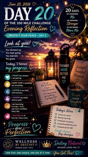 Day 20 Reflection 💙 Look How Far You’ve Come