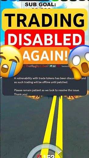 😭TRADING IS GONE AGAIN In CDT #roblox #shorts #fyp