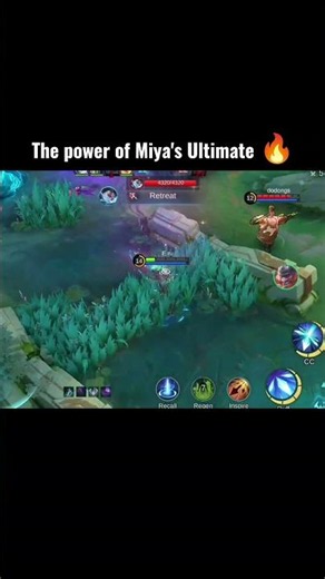 Miya's Ultimate Instant Outplay! 😱🔥#shorts #mobilelegends