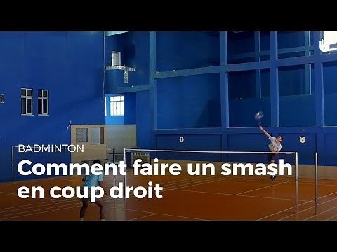 How to Hit a Forehand Smash | Badminton