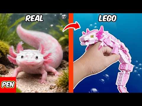 I Made Every Kind of Sea Creatures in LEGO | Pen Bricks