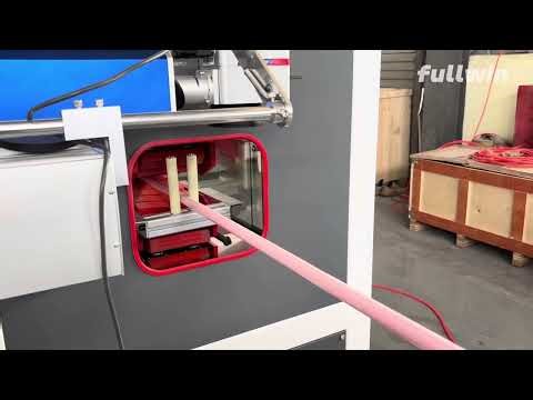 High speed 2-layer PPR pipe production line runing completed