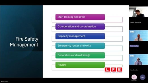Fire safety in nightclubs and similar premises - a webinar | London Fire Brigade