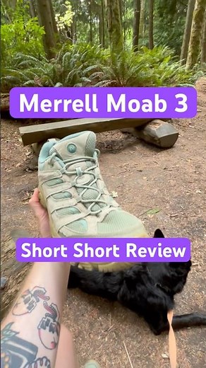 Merrell Moab 3 Short Short Review #merrell #shoereview #hiking